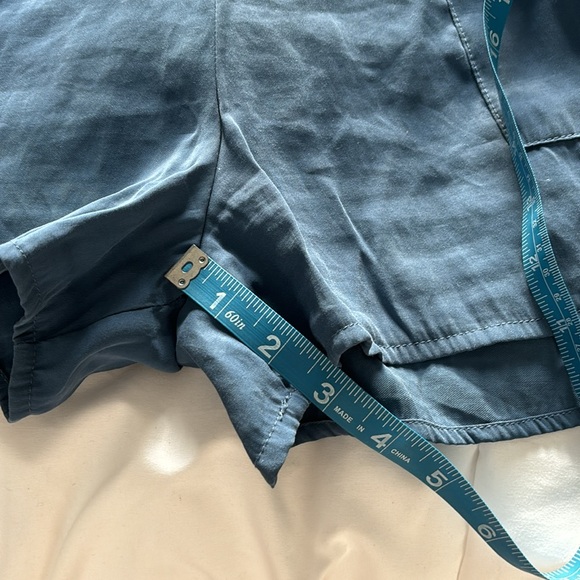 Dusty Blue Halter Neck Romper - Picture 12 of 13